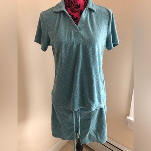 Alfani terry cloth 2 pc shorts outfit set